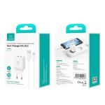 Incarcator retea USAMS HCXLTZ02, 18W, 3A, 2xUSB-A, Fast Charging, Cablu USB-A la Micro-USB inclus, Alb 3 - lerato.ro