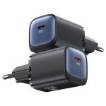 Incarcator retea rapid USAMS CC248, 20W, 3A, 1xUSB-C, Negru 3 - lerato.ro