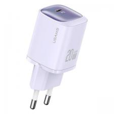 Incarcator retea rapid USAMS CC248, 20W, 3A, 1xUSB-C, Violet