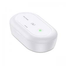 Sterilizator UV USAMS US-ZB138, Sterilizare UV 2W, Incarcare Wireless 10W, Alb
