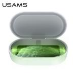 Sterilizator UV USAMS US-ZB138, Sterilizare UV 2W, Incarcare Wireless 10W, Alb 5 - lerato.ro
