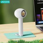 Ventilator portabil USAMS ZB251 Candy, 2.5W, 1200 mAh, 2 viteze, USB, Roz 6 - lerato.ro