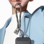 Snur pentru carcase USAMS US-ZB317, 34cm,  Ajustabil, Gri / Negru 7 - lerato.ro