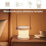 Lanterna / Lampa pentru camping USAMS US-ZB249, LED, 3000K, 1200mAh, USB-C, Alb 3 - lerato.ro