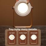 Lanterna / Lampa pentru camping USAMS US-ZB249, LED, 3000K, 1200mAh, USB-C, Alb 10 - lerato.ro