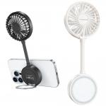 Ventilator portabil cu suport magnetic USAMS LiFE LU02, 3.9W, 900 mAh, 1 viteza, USB, Alb 17 - lerato.ro