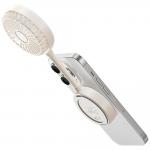 Ventilator portabil cu suport magnetic USAMS LiFE LU02, 3.9W, 900 mAh, 1 viteza, USB, Negru 8 - lerato.ro