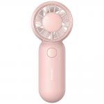 Ventilator portabil USAMS ZB354 Mini, 3W, 10400 rpm, 500 mAh, 3 viteze, USB, Indicator LED, Roz 2 - lerato.ro