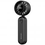 Ventilator portabil USAMS ZB352 Mini, 3W, 1200 mAh, 5 viteze, USB-C, Negru 2 - lerato.ro