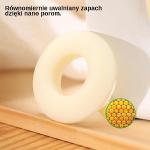 Odorizant auto USAMS US-ZB180, Prindere cu adeziv, Parfum inclus, Gri 6 - lerato.ro