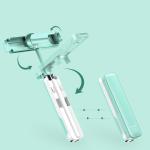 Mini selfie stick pentru telefon USAMS US-ZB052, 3.5mm, Verde 3 - lerato.ro