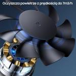 Purificator de aer pentru masina USAMS US-ZB181, CADR 3 m3/h, Flux 7 m³/h, Filtru carbon, Lumina LED, Functie ionizare, Negru 6 - lerato.ro
