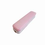 Mini selfie stick cu telecomanda Bluetooth pentru telefon USAMS US-ZB056, Roz 2 - lerato.ro