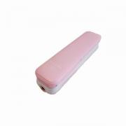 Mini selfie stick cu telecomanda Bluetooth pentru telefon USAMS US-ZB056, Roz
