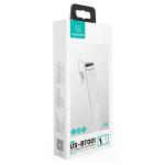 Casti bluetooth wireless USAMS-BT2, Bluetooth 5.0, 100 mAh, Autonomie 6h, Alb 3 - lerato.ro
