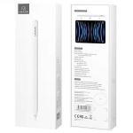 Creion Stylus Pen USAMS Active Touch compatibil cu diferite tablete iPad, Magnetic, Incarcare Wireless, Alb 9 - lerato.ro