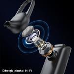 Casti bluetooth wireless USAMS-BT2, Bluetooth 5.0, 100 mAh, Autonomie 6h, Negru 5 - lerato.ro