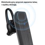 Casti bluetooth wireless USAMS-BT2, Bluetooth 5.0, 100 mAh, Autonomie 6h, Negru 8 - lerato.ro