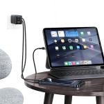 Cablu pentru incarcare si transfer de date USAMS US-SJ724, USB-C la USB-C, 60W, 480 Mbps, 1.2m, Black 3 - lerato.ro