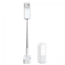Suport universal tip brat pentru telefon USAMS US-ZB209, Lampa LED, 1000mAh, Reglabil, Alb