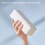 Suport universal tip brat pentru telefon USAMS US-ZB209, Lampa LED, 1000mAh, Reglabil, Alb 7 - lerato.ro