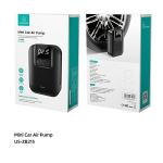 Compresor auto portabil USAMS US-ZB215, 80W, 3.5 Bar, 5000mAh, Afisaj LCD, Negru 7 - lerato.ro