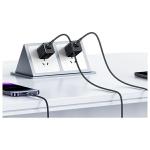 Cablu pentru incarcare si transfer de date USAMS US-SJ729, USB-A la Lightning, 30W, 480 Mbps, 1.2m, Negru 5 - lerato.ro