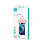 Husa waterproof universala USAMS US-YD010 pentru dispozitive 7 inch, IPX8, Roz 4 - lerato.ro