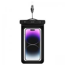 Huse universale / waterproof pentru telefoane, Husa waterproof universala USAMS US-YD011 pentru dispozitive 7 inch, IPX8, Negru, lerato.ro