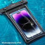 Husa waterproof universala USAMS US-YD011 pentru dispozitive 7 inch, IPX8, Negru 3 - lerato.ro