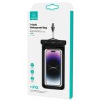 Husa waterproof universala USAMS US-YD011 pentru dispozitive 7 inch, IPX8, Negru 8 - lerato.ro