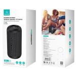 Boxa portabila wireless USAMS US-YX008, Bluetooth 5.0, 1800 mAh, 10W, Autonomie 8h, MicroUSB / AUX, Negru 10 - lerato.ro