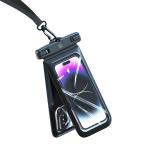 Husa waterproof universala USAMS YD014, Doua Compartimente, IP68, Negru 6 - lerato.ro