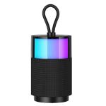 Boxa portabila wireless USAMS US-YX012, Bluetooth 5.3, 1200 mAh, RGB, Negru 2 - lerato.ro