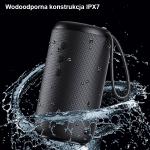 Boxa portabila wireless USAMS US-YC011, Bluetooth 5.0, 10W, 2000 mAh, Autonomie 4h, USB-C, Negru 7 - lerato.ro