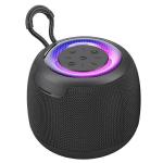 Boxa portabila wireless USAMS US-YX014, Bluetooth 5.3, 1200 mAh, RGB, Negru 2 - lerato.ro