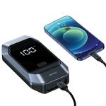 Redresor auto USAMS US-ZB284, Clesti pentru pornire motor, 15W, 8000mAh, 1000A, Lumina LED, USB-C, Negru 5 - lerato.ro