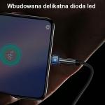 Cablu pentru incarcare si transfer de date USAMS U60, USB-A la MicroUSB, 2A, 1m, Verde 8 - lerato.ro