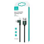 Cablu pentru incarcare si transfer de date USAMS U60, USB-A la MicroUSB, 2A, 1m, Verde 11 - lerato.ro