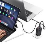 Cablu pentru incarcare si transfer de date USAMS SJ-727, USB-C la USB-C, 240W, 480 Mbps, 1.2m, Negru 6 - lerato.ro