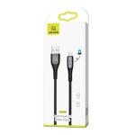 Cablu pentru incarcare si transfer de date USAMS US-SJ346, USB la MicroUSB, 1.2m, Negru 3 - lerato.ro