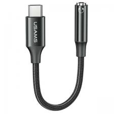 Adaptor audio USB-C la Jack de 3.5 mm C mama USAMS AU16, Negru