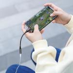 Adaptor audio USB-C la Jack de 3.5 mm C mama USAMS AU16, Negru 5 - lerato.ro