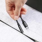 Adaptor audio USB-C la Jack de 3.5 mm C mama USAMS AU16, Negru 6 - lerato.ro