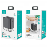 Dispenser automat spray dezinfectant USAMS US-ZB155 Mini, 45ml, 500mAh, USB, Negru 12 - lerato.ro