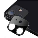 Protectie metalica camera foto USAMS Lens Glass Camera compatibila cu iPhone 12 Mini, Negru 2 - lerato.ro