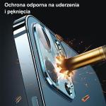 Protectie metalica camera foto USAMS Lens Glass Camera compatibila cu iPhone 12, Rosu 4 - lerato.ro