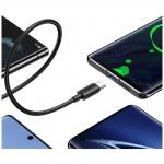 Cablu pentru incarcare si transfer de date USAMS YD Series SJ708, USB la USB-C, 18W, 3A, 480Mbps, 1m, Alb 7 - lerato.ro