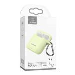 Carcasa din silicon USAMS US-BH423 compatibila cu Apple AirPods 1, Fluorescent 4 - lerato.ro