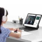 Husa cu tastatura USAMS Miaoke compatibila cu iPad Air 4/Air 5 10.9 inch / iPad Pro 11 inch, Negru 6 - lerato.ro